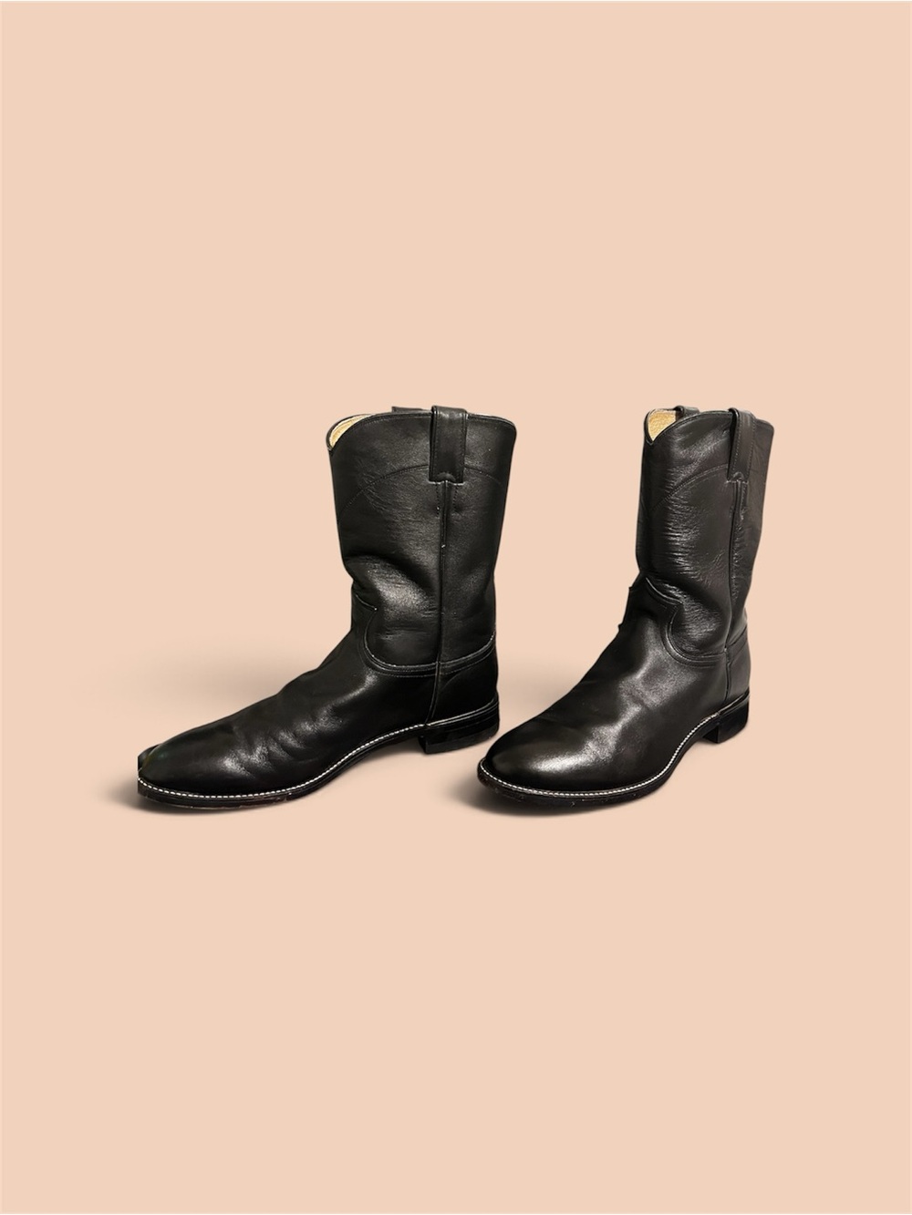 Vintage leather Justin Boots